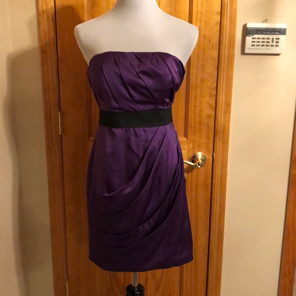 Express strapless dress